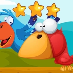 Jogo Ache as estrelas escondidas dos Angry Birds