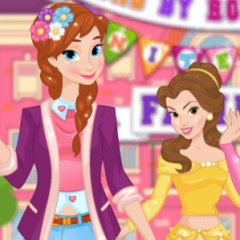 Jogo Anna Aceita o Desafio das Princesas Disney