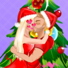 Jogo Beijando a Princesa no Natal