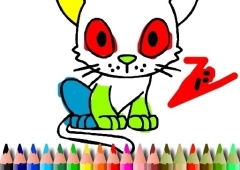BTS Cat Coloring