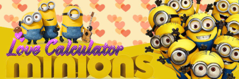 Jogos de Calculadora do Amor dos Minions no Meninas Jogos