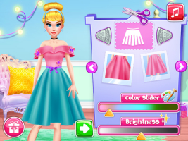 Costure Vestidos Com as Princesas - screenshot 2