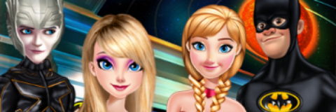 Elsa e Anna: Marvel contra DC