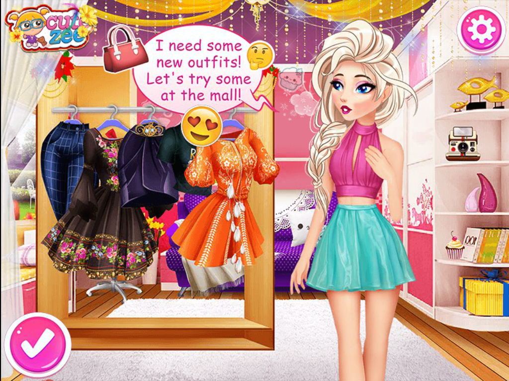 Elsa`s Closet em Jogos na Internet