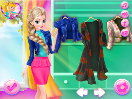 Elsa: Moda de Inverno vs Moda de Verão - screenshot 1