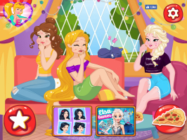 Elsa, Rapunzel, Bela e a Festa da Pizza - screenshot 3