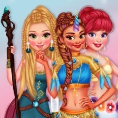 Jogo Escolha Fantasias para as 5 Princesas