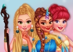 Escolha Fantasias para as 5 Princesas