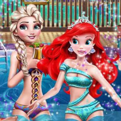 Princesa piscina e praia : spa, relaxar e festa na praia como uma princesa  - jogo para crianças e meninas - grátis::Appstore for Android