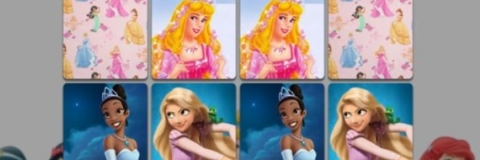 Jogo da Memória - Princesas da Disney