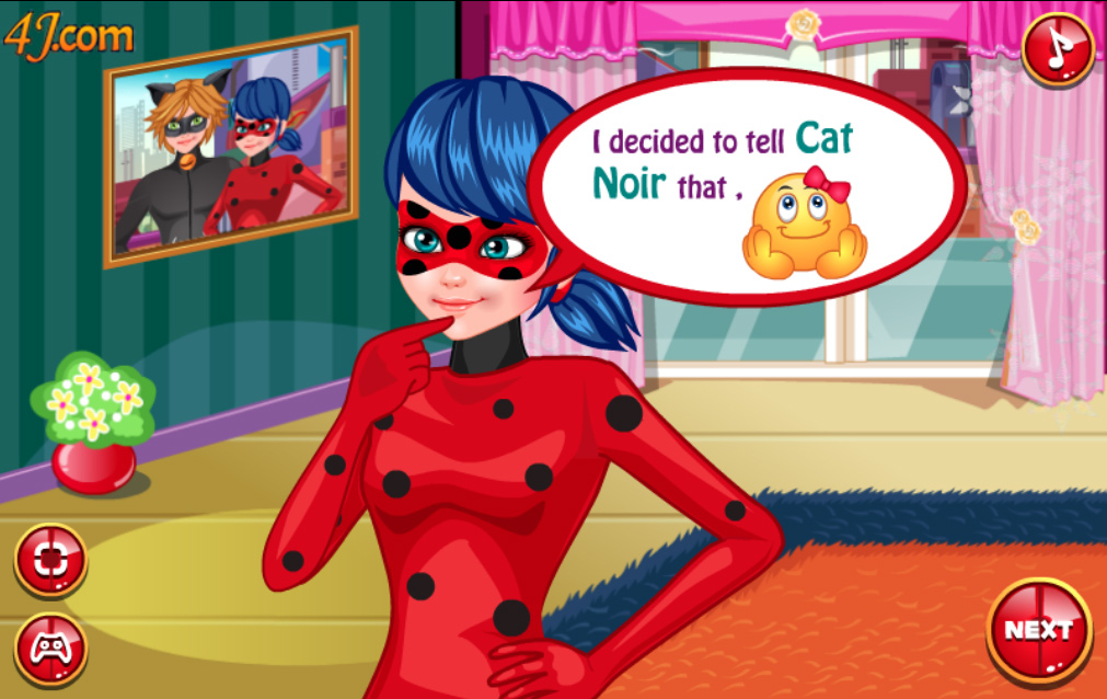 Ladybug Falls in Love  Jogos de vestir, Jogos online, Jogo de carro