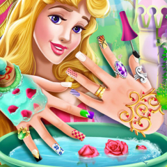 Jogo Manicure da Princesa Aurora