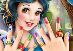 Manicure de Branca de Neve