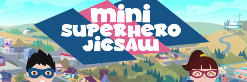 Mini Superhero Jigsaw