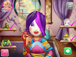 O Salão de Cabeleireiro da Mulan - screenshot 3