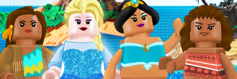Princesas da Disney em Lego