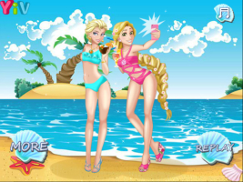 Princesas Disney na Praia 2 - screenshot 3