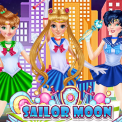 Jogo Princesas fazem cosplay da Sailor Moon