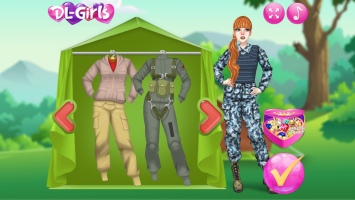 Princesas Na Carreira Militar - screenshot 3