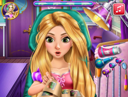 Jogos de Rapunzel Cuida do Bebê no Meninas Jogos