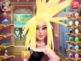 Salão de Beleza das Princesas - jogos online de menina