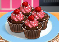 Como Fazer Bolo Fofo de Chocolate Com CUPCAKE (Jogos de Cozinhar