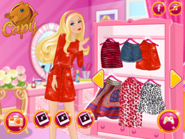 Vista a Barbie com roupas vermelhas - screenshot 2