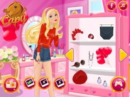 Vista a Barbie com roupas vermelhas - screenshot 3