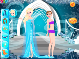 Vista Anna e Elsa Para o Baile - screenshot 1