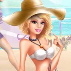Jogos de Vista Barbie na Praia no Meninas Jogos