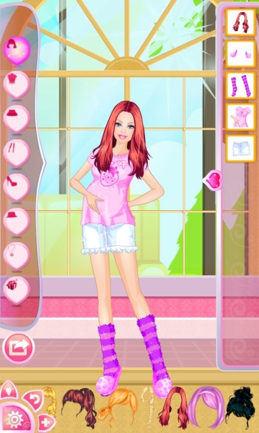 Jogo Barbie grávida online. Jogar gratis